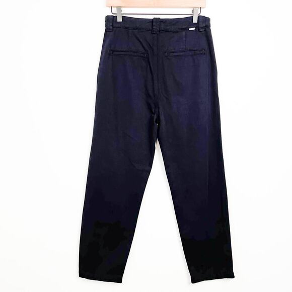 Mother The Punk 76 Ankle Pants 26 Shootin the Breeze Deep Navy - Picture 5 of 15